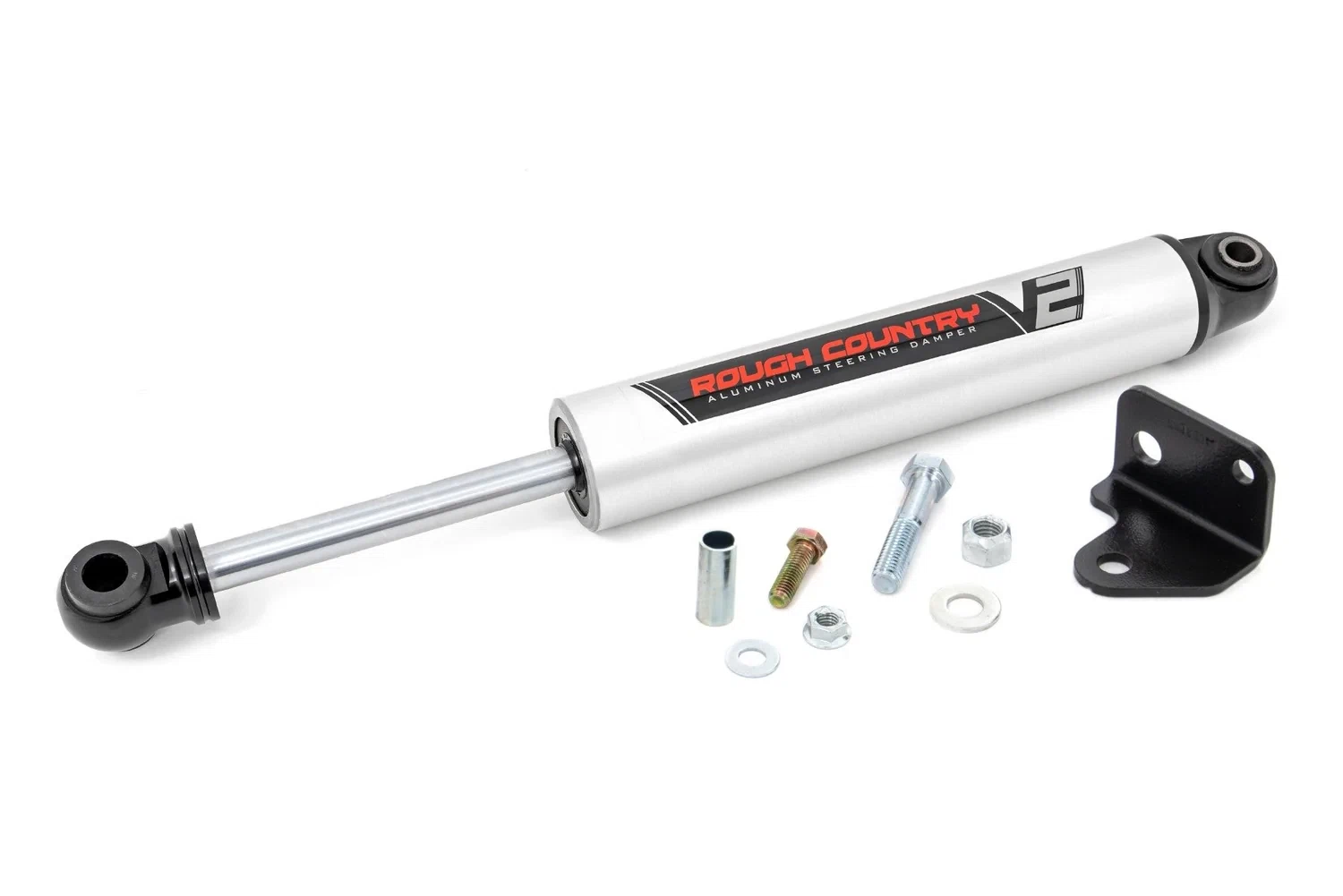 Fits Jeep Wrangler JK (07-18) V2 Steering Stabilizer Relocation Bracket 8730670